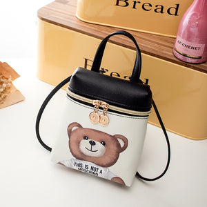 Mini Bear Women New Cute Cartoon Bag