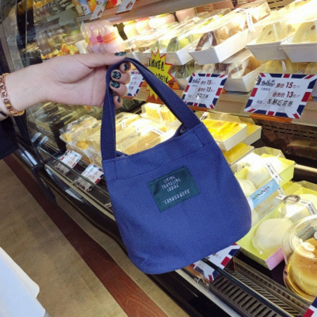 Women Corduroy Shoulder Shopping Bags