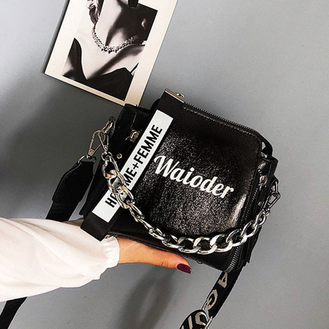 Women Letter Shoulder Bag
