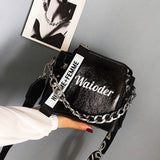 Women Letter Shoulder Bag